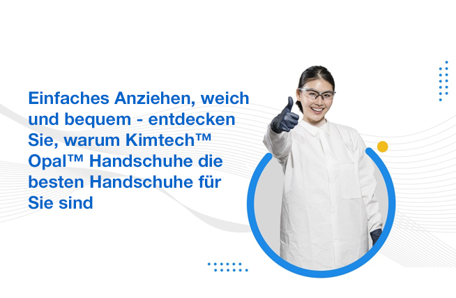 Kimtech™ Opal Nitrile Gloves Comfort Without Compromise